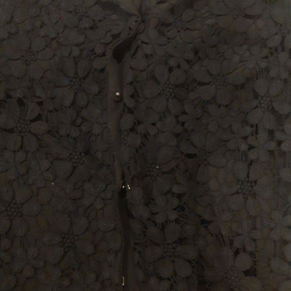 Dressy black lace shirt - Picture 2 of 5